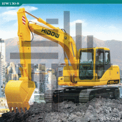 Second Hand Hidow Full Hydraulic Crawler Excavator