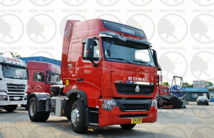 Sinotruk HOWO T7h 4X2 360HP Tractor Truck Images 1