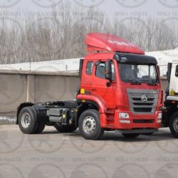 Sinotruk Hohan 4X2 336HP Red Tractor Truck