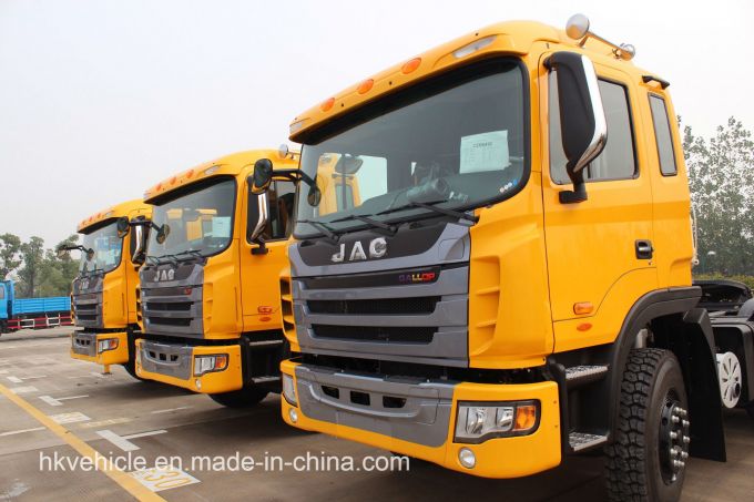 Low Price 6*4 JAC 420HP Truck Tractor for Sale in Africa Images 1