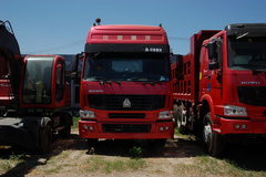 Good Selling China New HOWO Tractor 410HP 6*2 with Double Seats Images 1