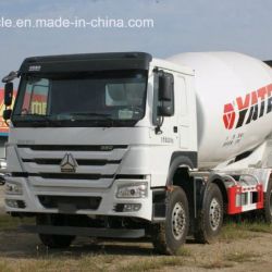 Sinotruk Euro2 371HP 8*4 6m3, 8m3, 9m3, 10m3, 12m3, 14m3, 16m3 HOWO Concrete Transit Mixer Truck Low