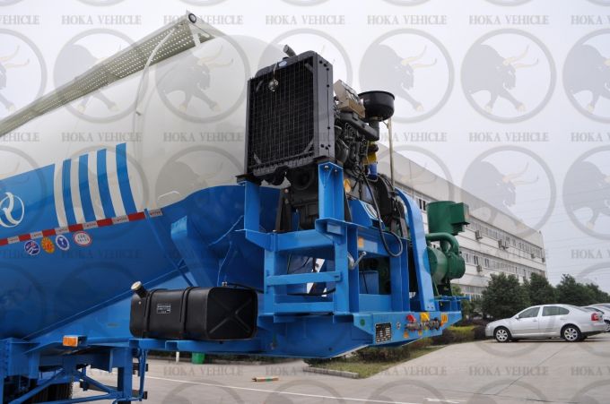 65m3 Cement Tank Semi Trailer Powder Tanker Images 1