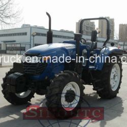 China 4WD 100HP 110HP farm tractor 1104 with front loader