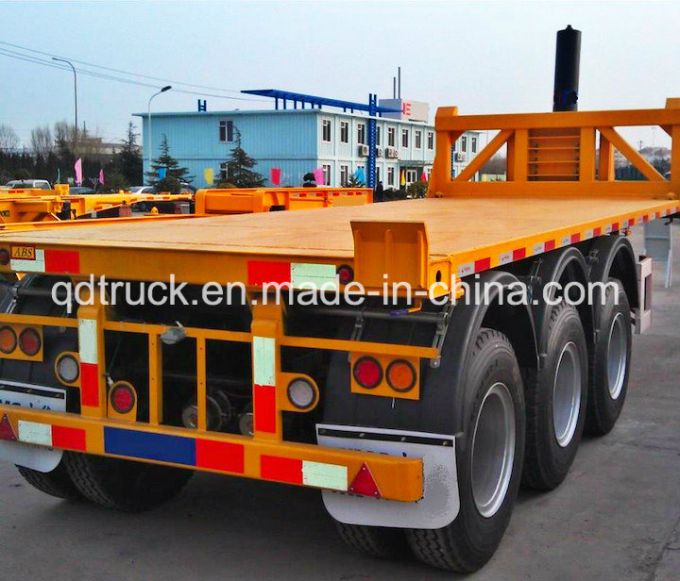 Hot Sale China Container Semi Trailer, container tipper trailer 