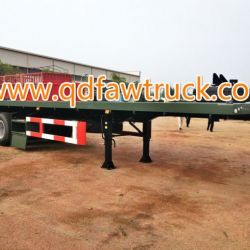 40FT flatbed container semi trailer for sale