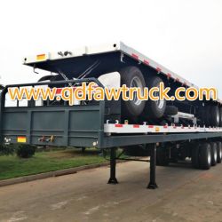 20FT container flatbed semi trailer for sale