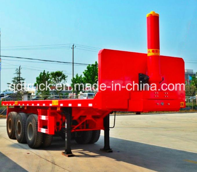 20FT Container Semi Trailer, Container tipping trailer 