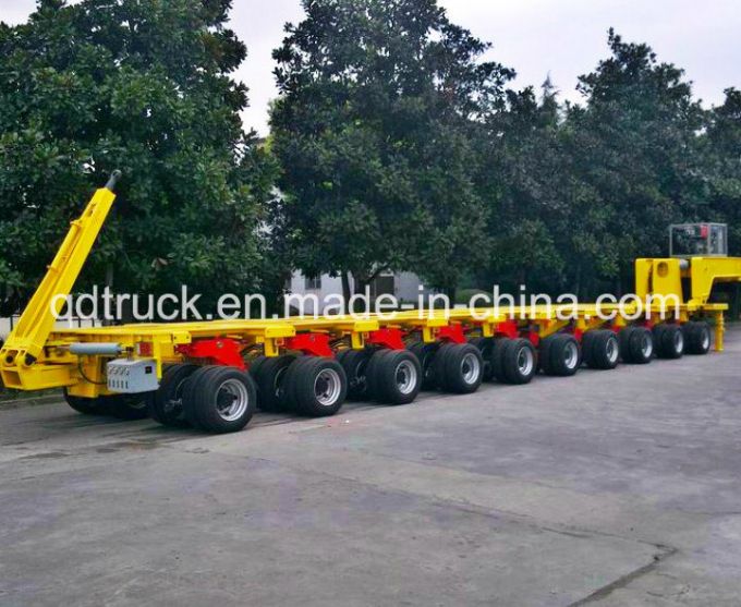 100-200 tons Heavy Duty Multi axle Hydraulic Modular Trailer 