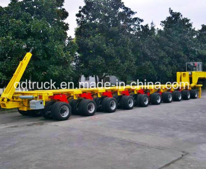 100-200 tons Heavy Duty Multi axle Hydraulic Modular Trailer Images 1