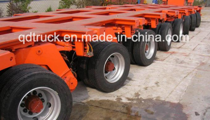 200 Ton Multi Axle Low Bed Heavy Duty Semi Trailer 