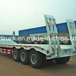 60 Tons lowbed, Tri-Axle Heavy Duty low boy trailers