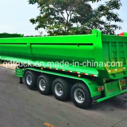 40/50t Rear Dump Truck Trailer, Tipper Semi Trailer From Manufacture