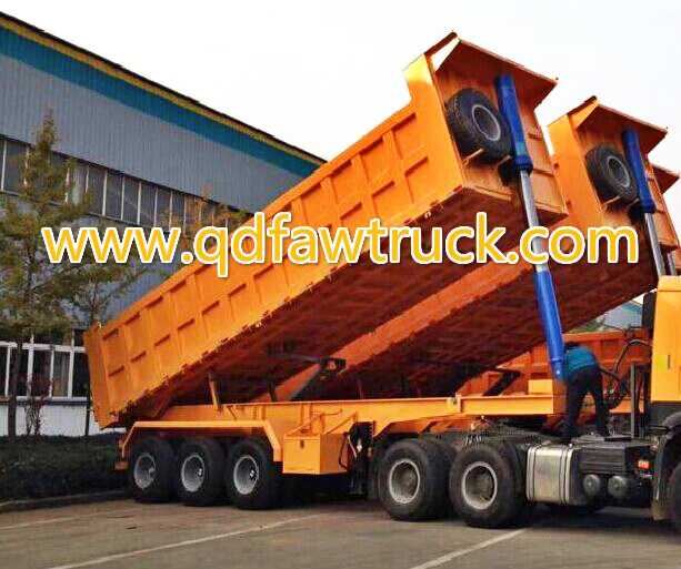 35 Cubic Meters Used Dump Truck Trailer 