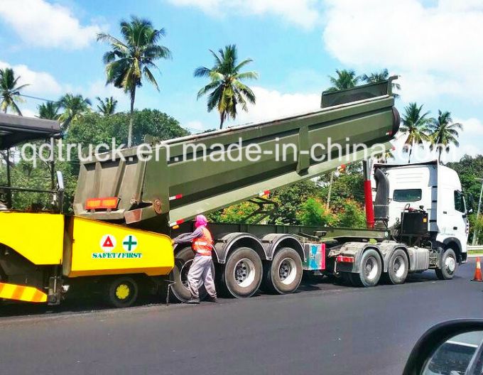 35-50T self-dump truck semitrailer Images 1