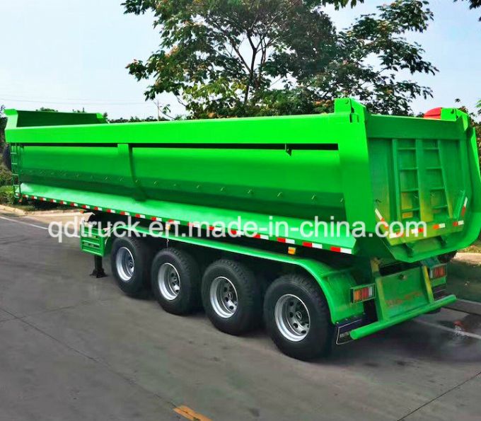 Vietnam Popular! U Shape Dumping Trailer Images 1