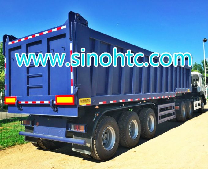Hot Sale! 30-60 tons High Quality Tipper Semi Trailer Images 1