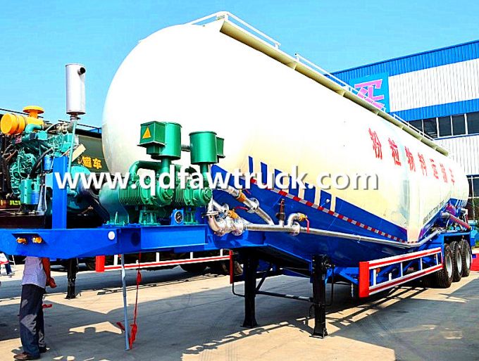 3 axles bulk cement tank trailer for sale 