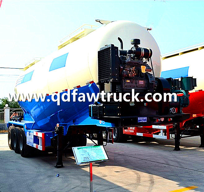 Hot Sale Chinese Cement/Powder Tanker Semi Trailer Images 1