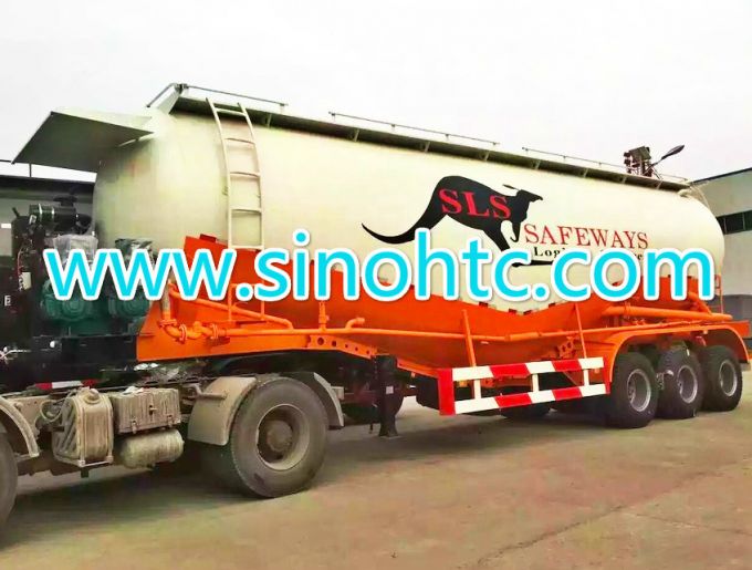 50 Tons Cement Tank Semi Trailer 