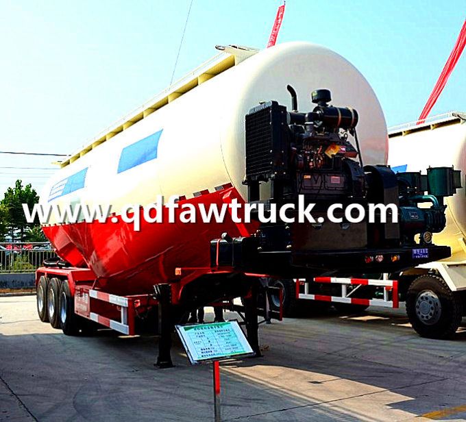 Hot Sale! 50m3 Bulk Cement Trailer Images 1