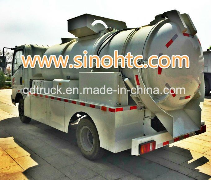 5-8 cbm Vacuum Suction Truck, suction sewage truck, Fecal Suction Truck 