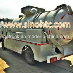 5-8 cbm Vacuum Suction Truck, suction sewage truck, Fecal Suction Truck