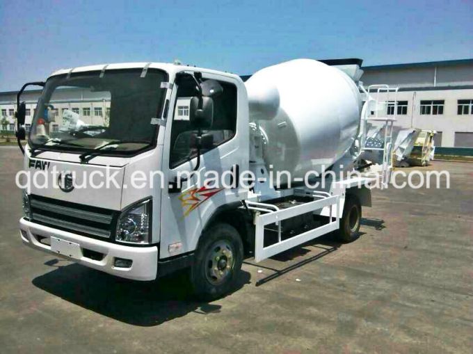 FAW 3/4 M3 Small Concrete Mixer Truck 