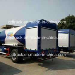 Cylinder Refilling mobile dispenser truck, 12m3 Refilling LPG Tank truck