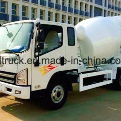 Small Cement Mixer Truck, 3-4 cbm Small Concrete Mixer Truck