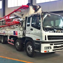 HOWO 38m 42m 52m ISUZU concrete pump truck