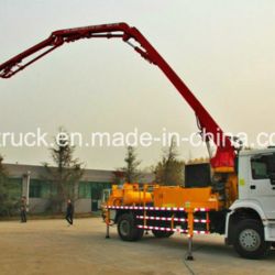 25m 27m 29m Truck-Mounted Concrete Boom Pump