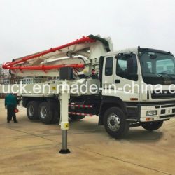 37m ISUZU truck mounted concrete pump, concrete pump truck