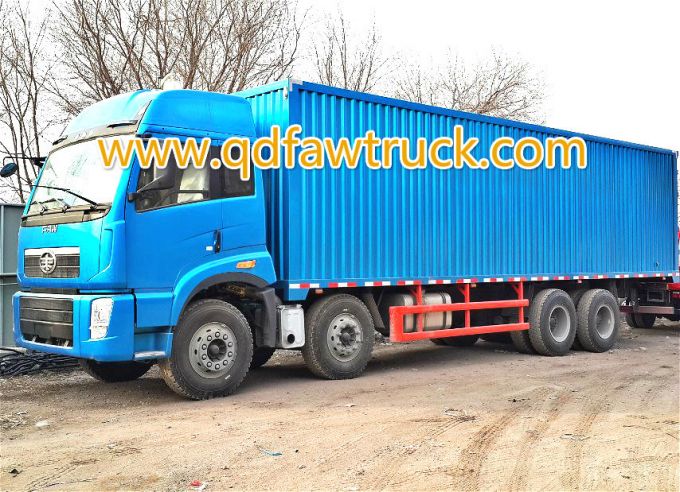 30-40 Tons dry Van Truck for express company 