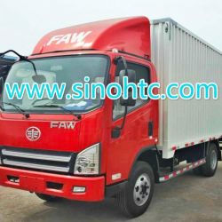 Faw 3-5 Tons Lorry Van Truck