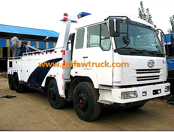 50tons Faw New Condition Heavy Wrecker Truck 