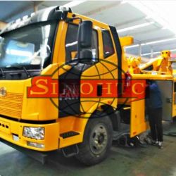 FAW 10 Tons Heavy Road Towing Truck, Heavy duty wrecker Truck