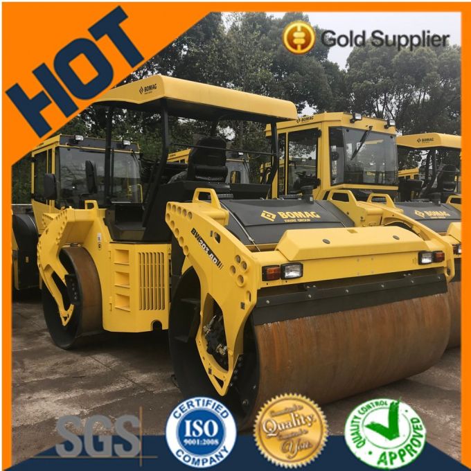 Heavy Articulated Steered Tandem Road Rollers 