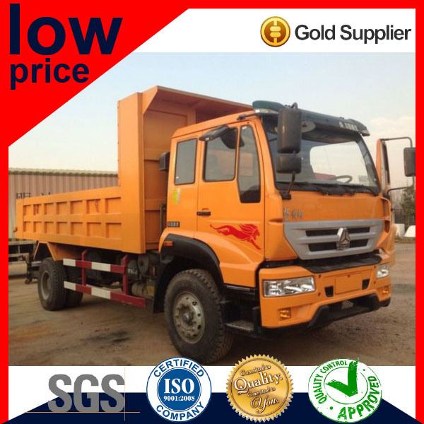 4X2 10-20tons Middle HOWO Tipper Truck 