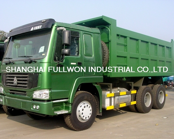 HOWO 6X4 290HP/213kw Euro2 Dump Truck for Sale 