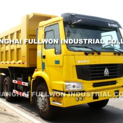 10 Wheels HOWO 371HP Dump Truck with Loading Capacity 25-40tons