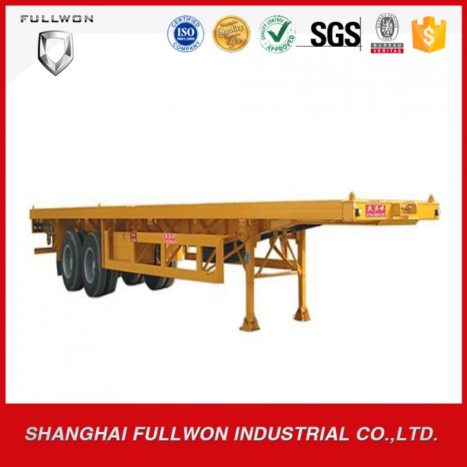 Cheap High Quality Dual-Axle 40 Feet Skeleton Semi-Trailer for Sale 