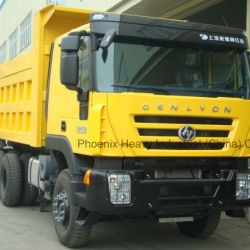 Hot Sale 6*4 C100 Genlyon Iveco Tipper with Berth (CQ3314HTG366)