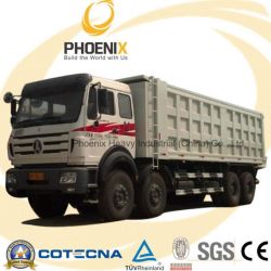 Low Price 30cbm Beiben Ng80 Cabin 12 Wheels Heavy Tipper Truck for African Marketing