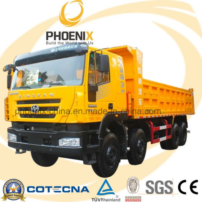 8X4 430HP 25cbm Rhd Iveco Hongyan New Kingkan Dumper Truck 