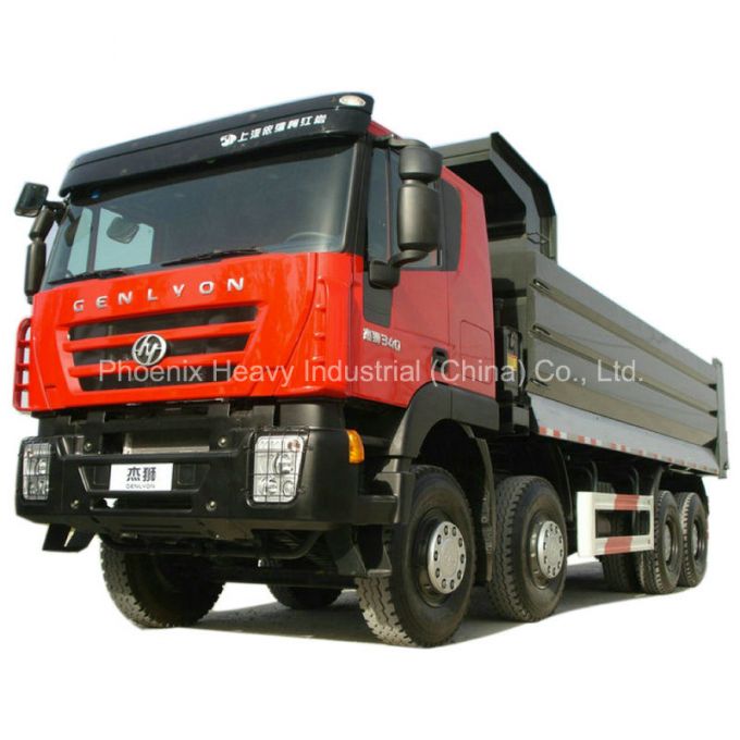 Hongyan Iveco 340HP 8X4 C100 Tipper for Ethiopia 