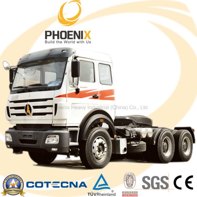 Beiben Truck 380HP/420HP Powerstar Tractor Truck Ng80 Tractor Head 6X4 with Mercedes Benz Technology 