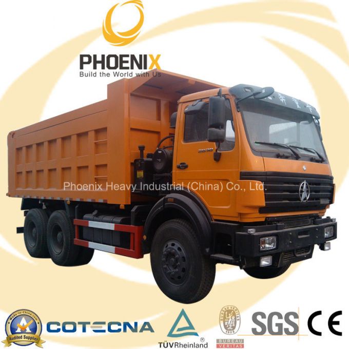 40tons 20cbm 10wheels Rhd Beiben Ng80 Tipper for African Market 