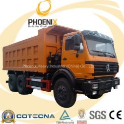 40tons 20cbm 10wheels Rhd Beiben Ng80 Tipper for African Market