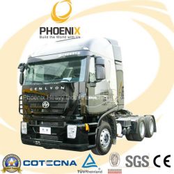 Hongyan High Roof S100 480HP 6X4 Iveco Trator Truck with Two Sleeper